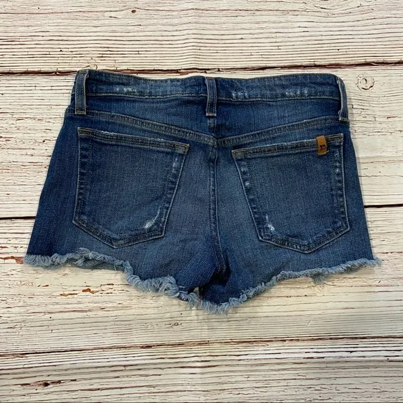 Joe’s Jeans Distressed Jean Shorts Phoebe Wash Sz 26