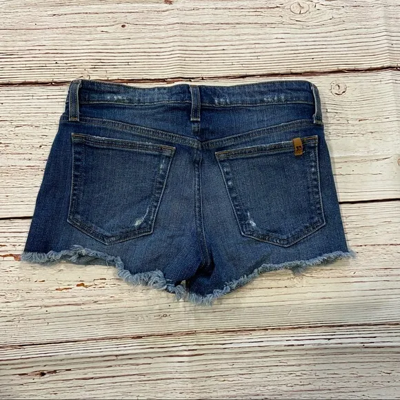 Joe’s Jeans Distressed Jean Shorts Phoebe Wash Sz 26