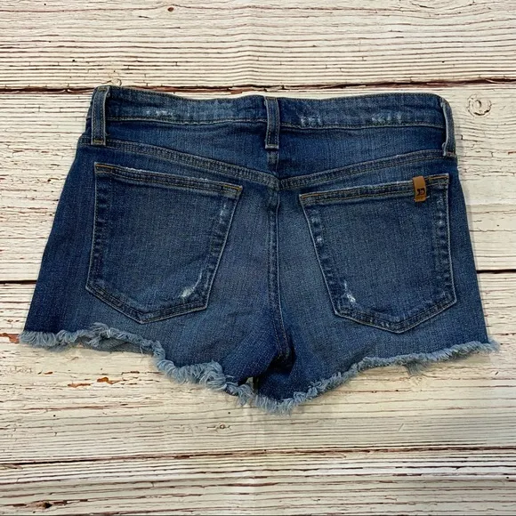Joe’s Jeans Distressed Jean Shorts Phoebe Wash Sz 26