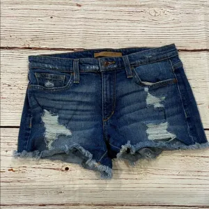 Joe’s Jeans Distressed Jean Shorts Phoebe Wash Sz 26