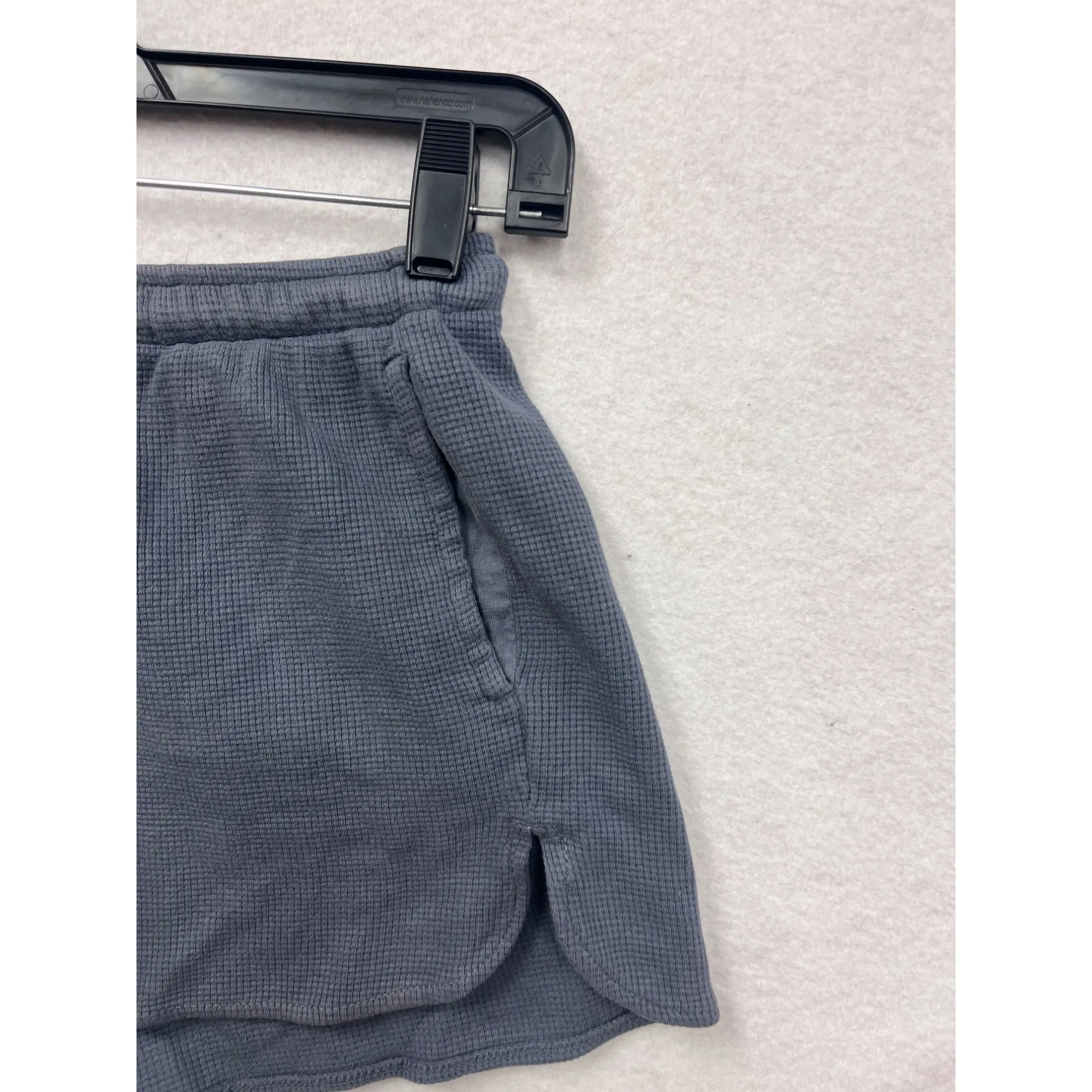 John Galt Womens Waffle Knit Drawstring Shorts XS #6801