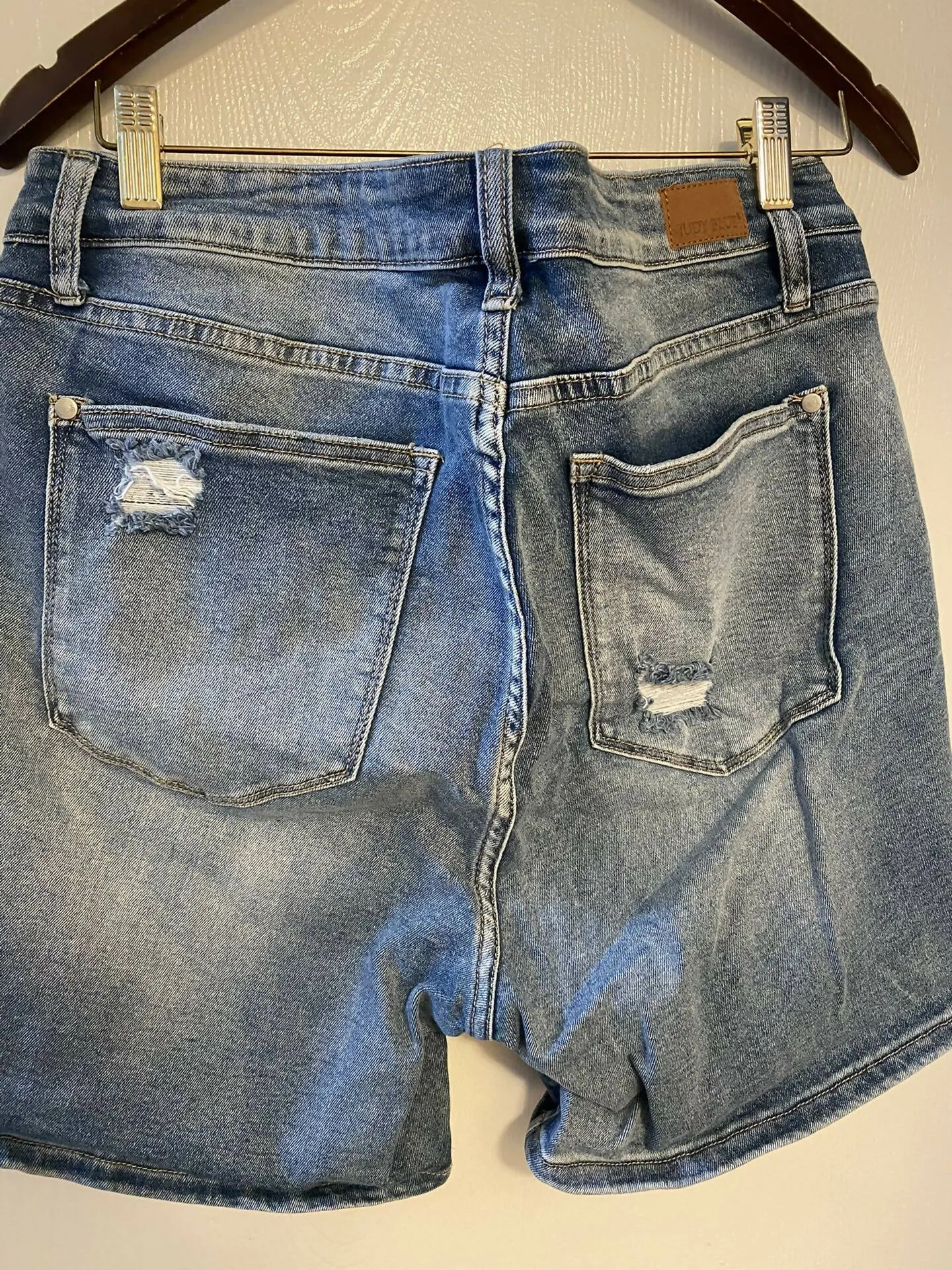Judy Blue Distressed Shorts