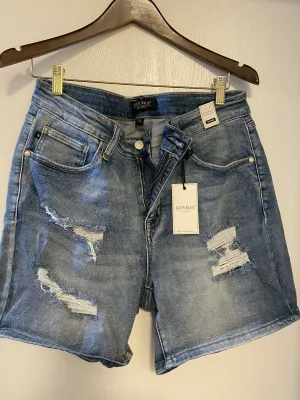Judy Blue Distressed Shorts