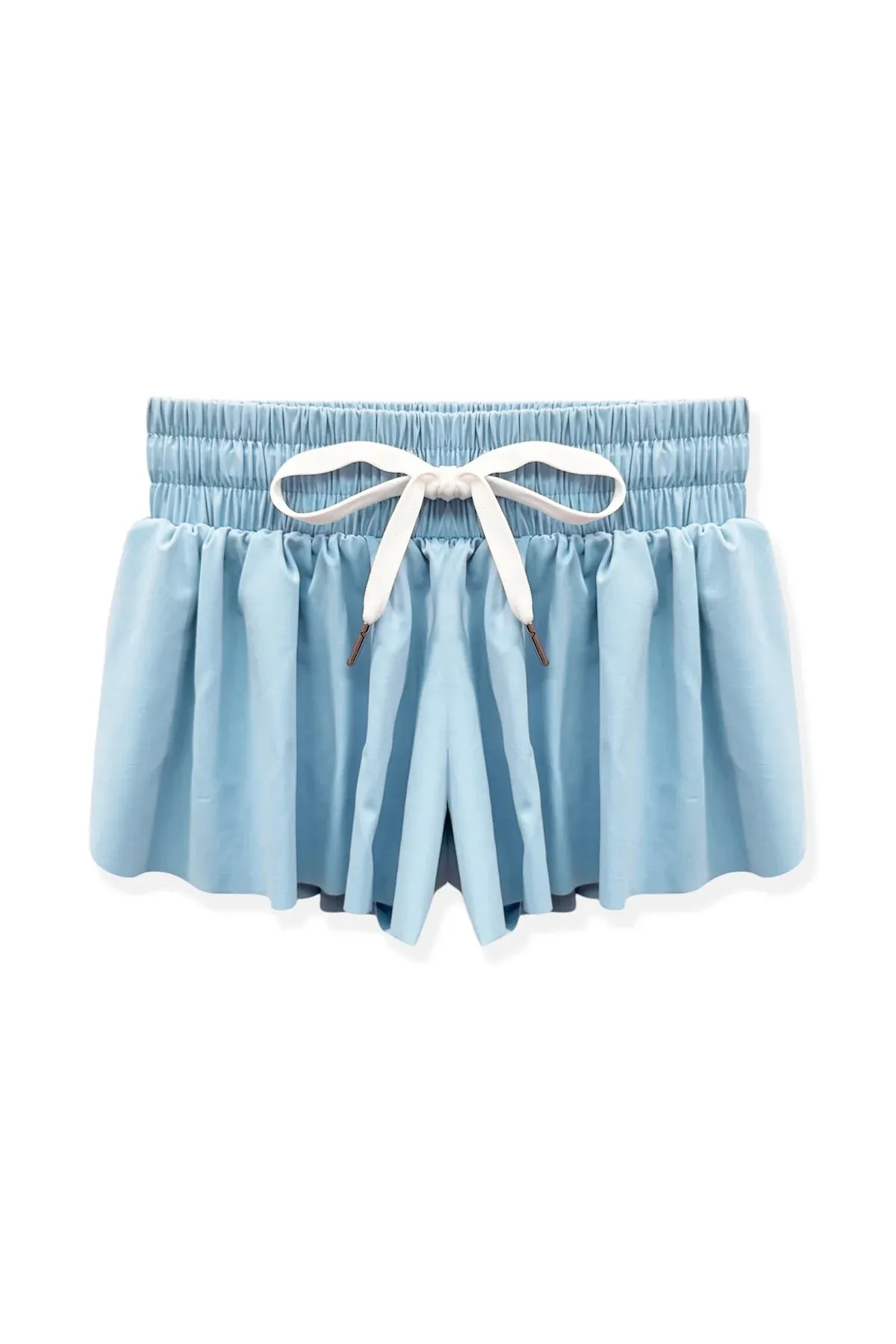 KATIEJ NYC- TWEEN FARRAH SHORTS (baby blue)