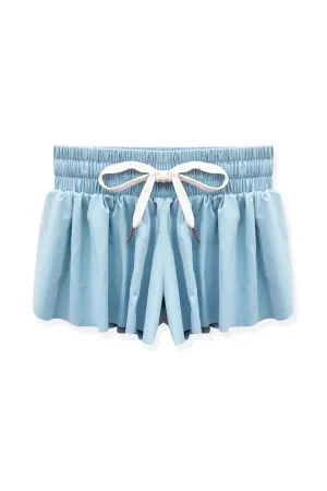 KATIEJ NYC- TWEEN FARRAH SHORTS (baby blue)