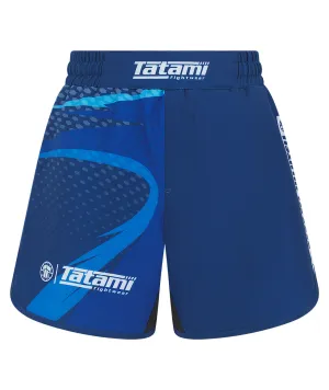 Kids Abstract Shorts - Blue