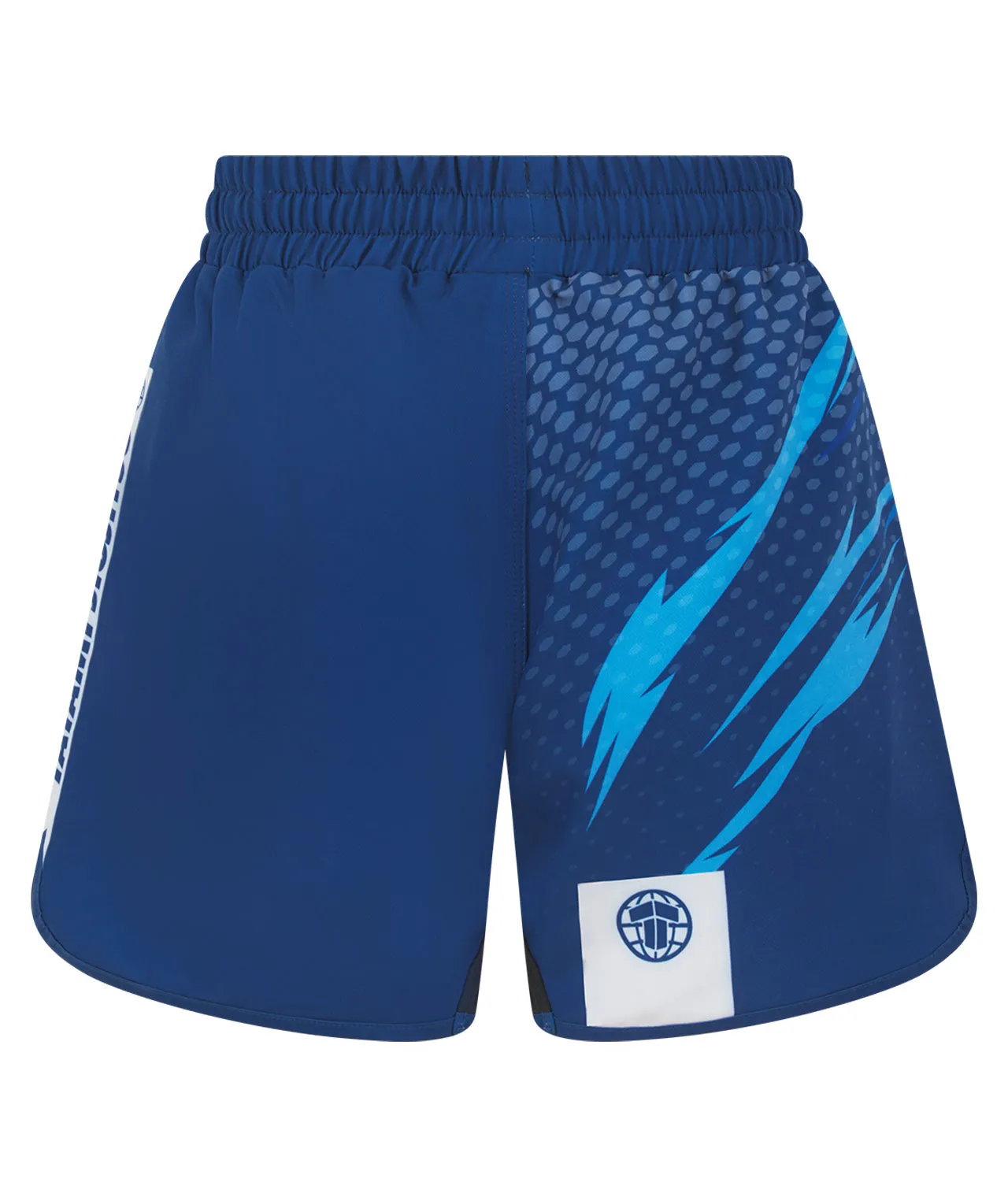 Kids Abstract Shorts - Blue