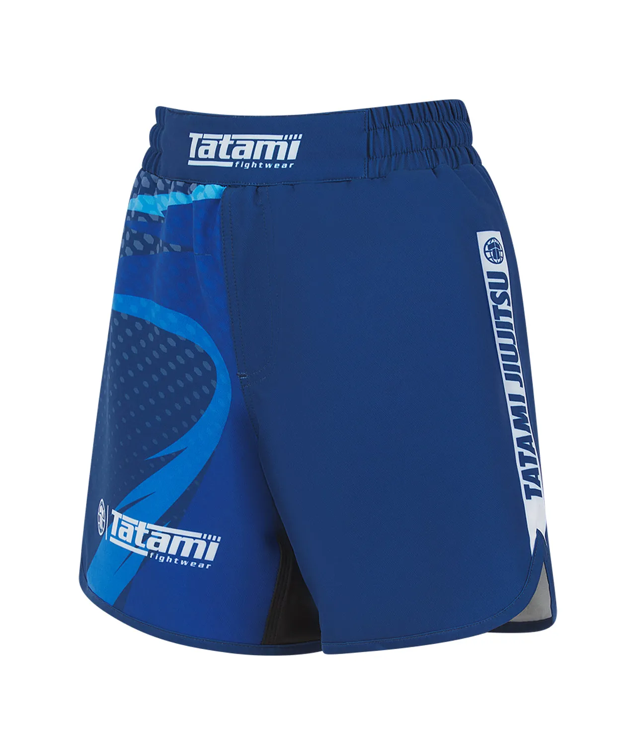Kids Abstract Shorts - Blue