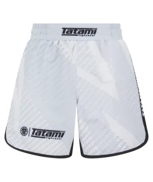 Kids Abstract Shorts - White
