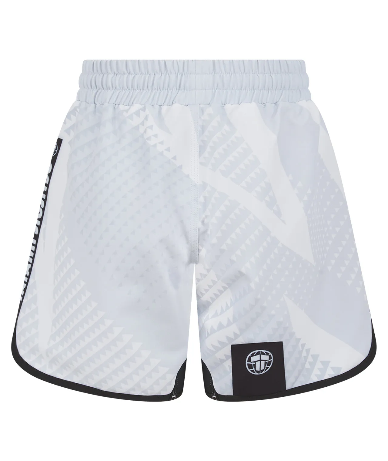 Kids Abstract Shorts - White