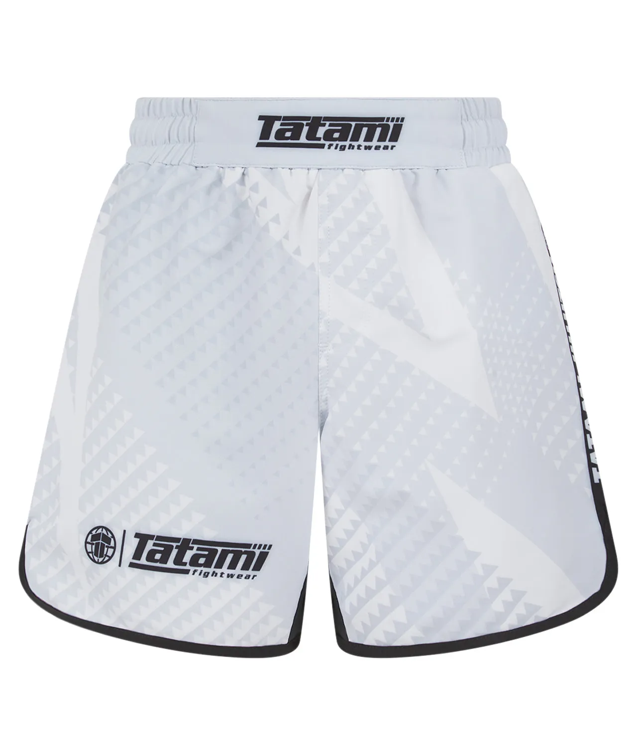 Kids Abstract Shorts - White
