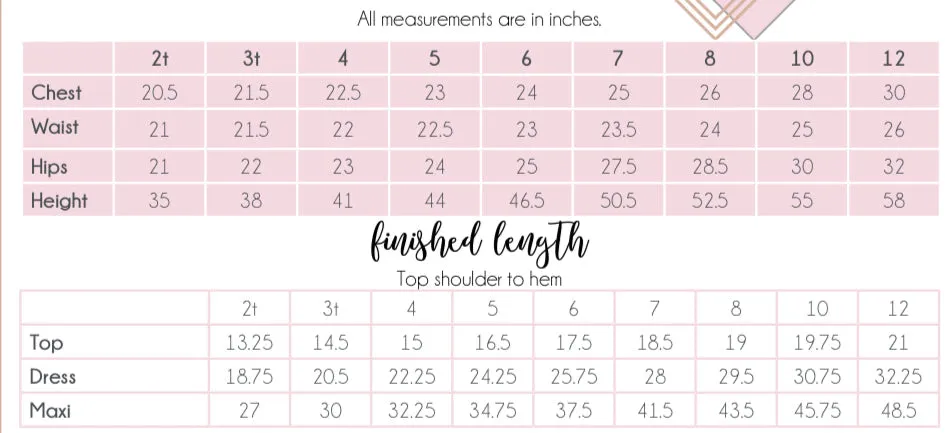 Kids Racerback Maxi Dress