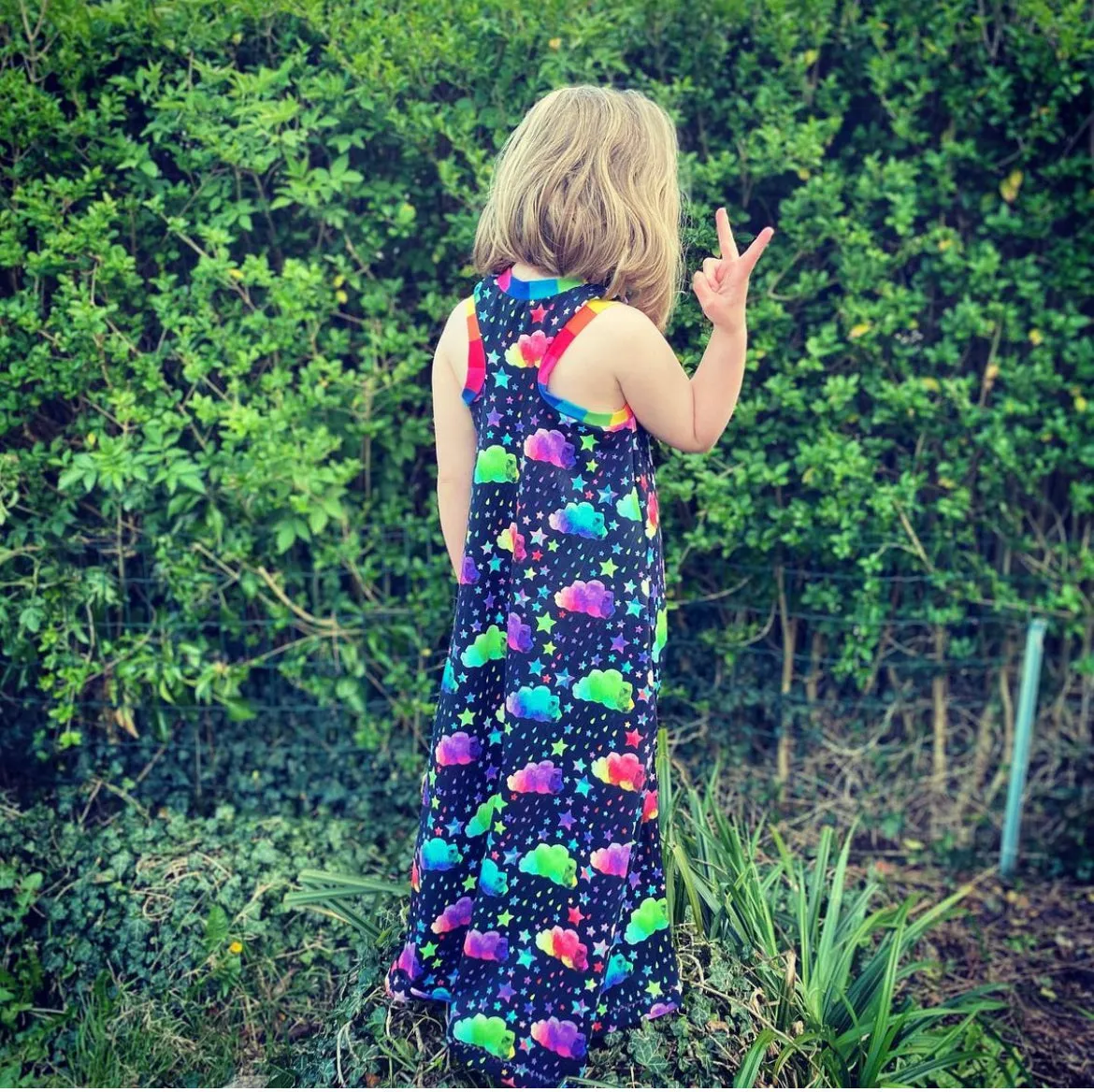 Kids Racerback Maxi Dress