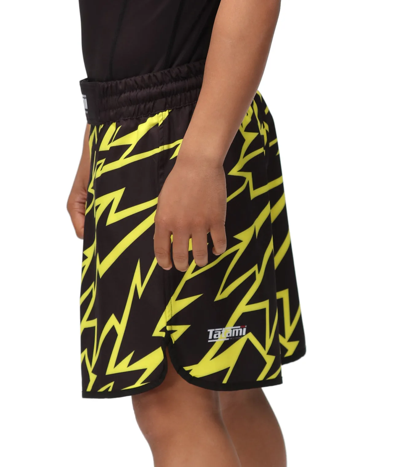Kids Recharge Grappling Shorts - Bolt