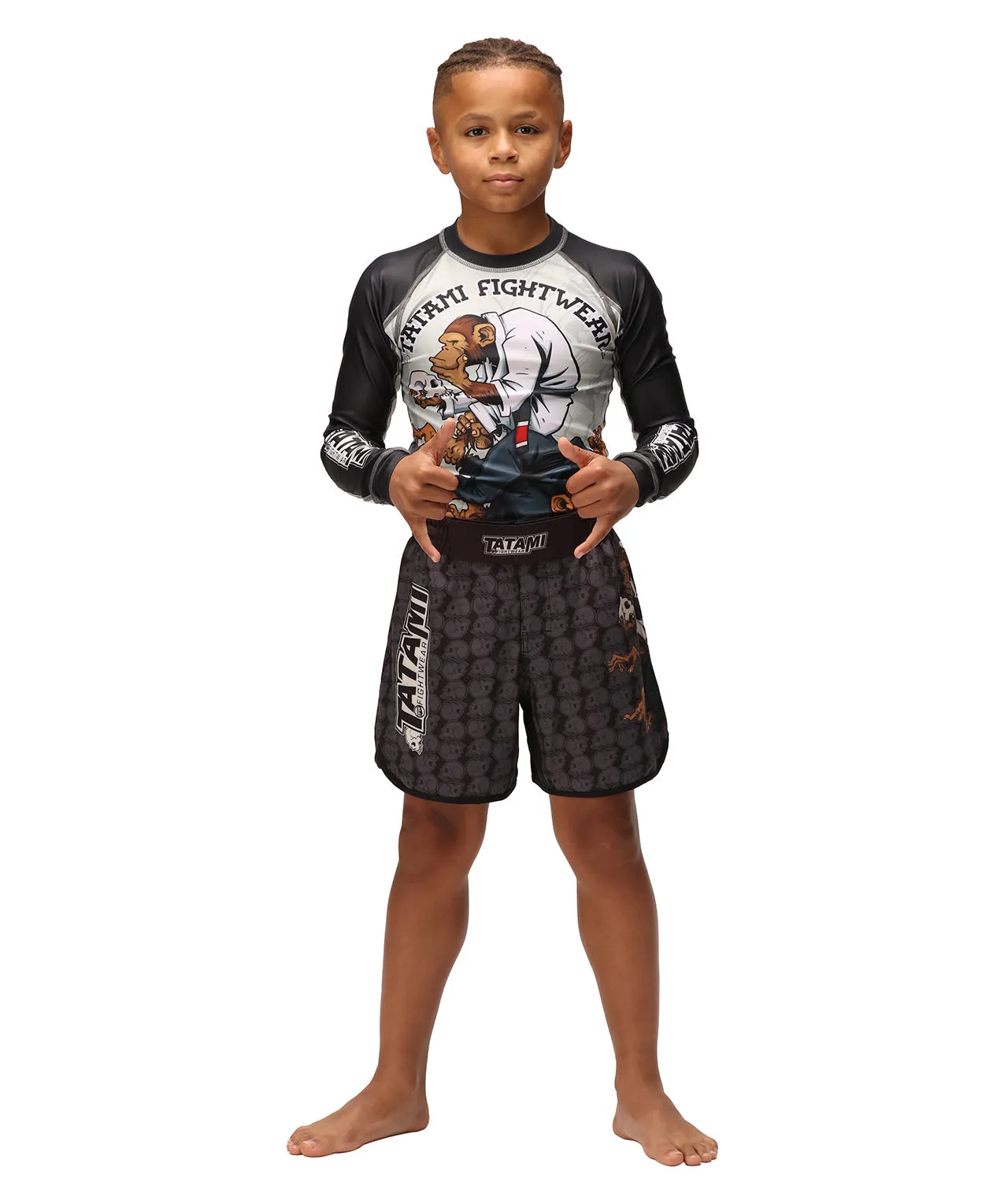 Kids Thinker Monkey Grappling Shorts