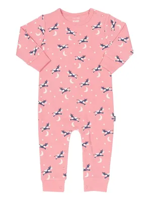 KITE Hey Diddle Rose Pink Organic Romper - Newborn and 1M