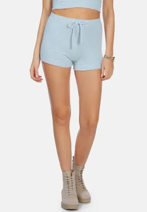 Knitted Relaxed Drawstring Shorts