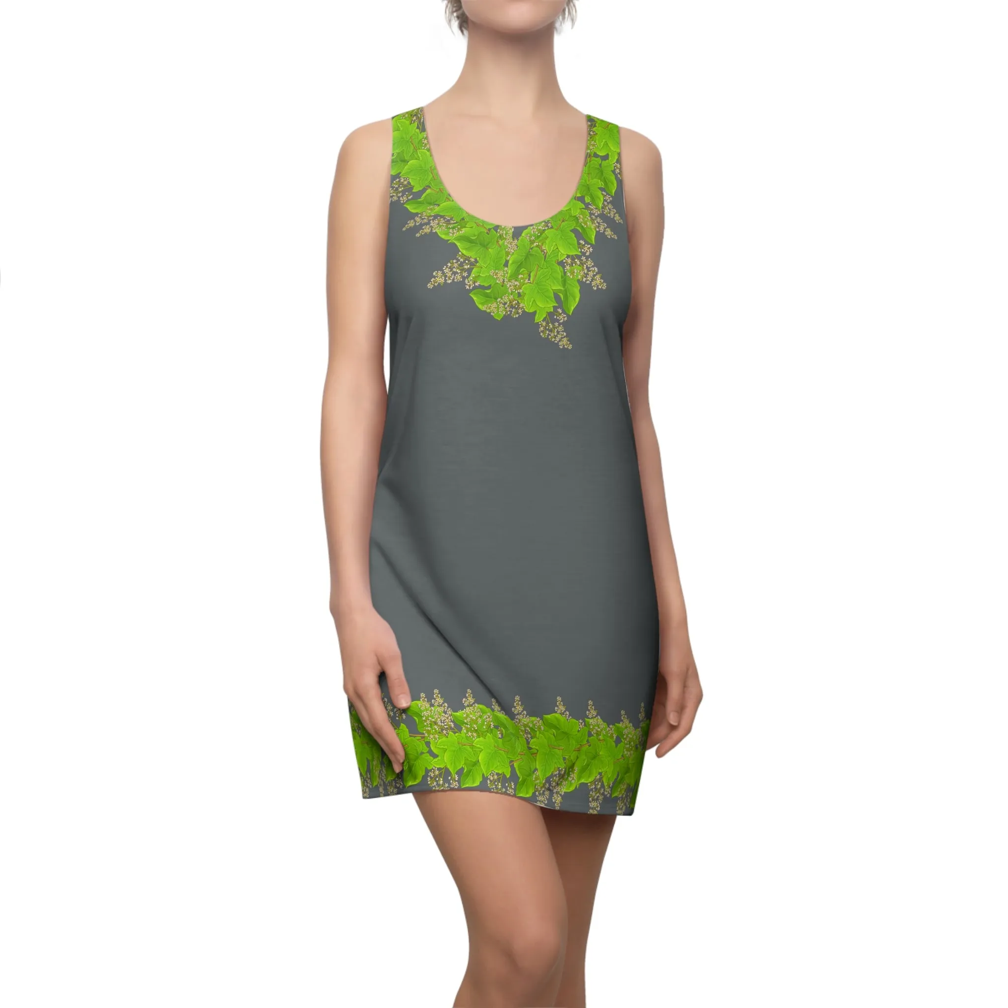 Kukui Leaves-Women's Racerback Dress