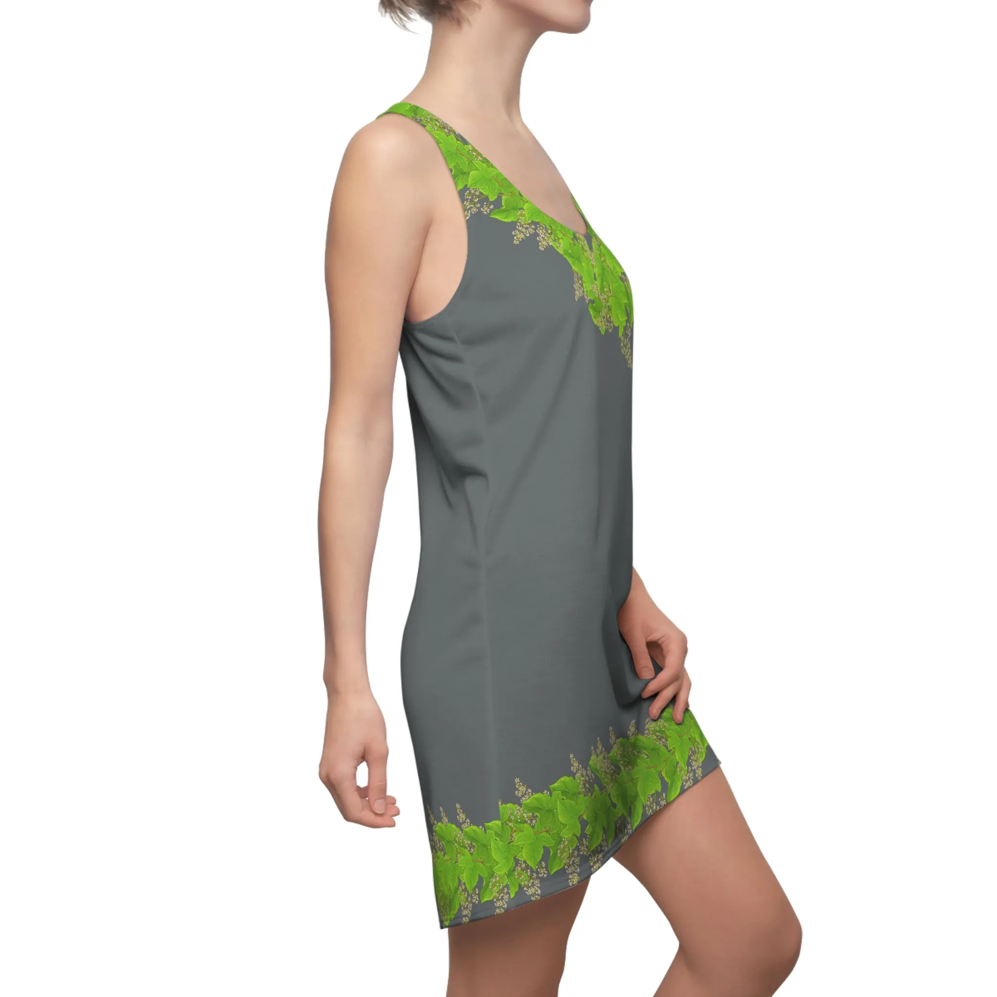 Kukui Leaves-Women's Racerback Dress