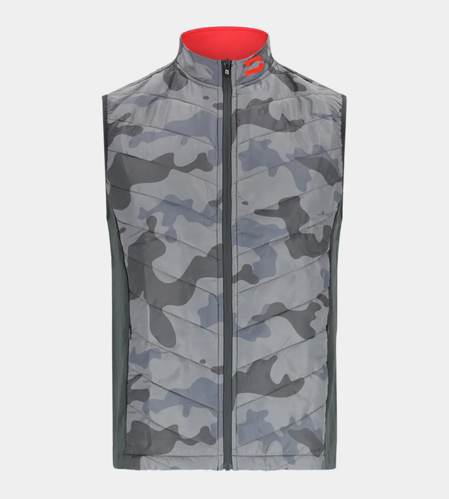 KYTE CAMO GILET - CHARCOAL