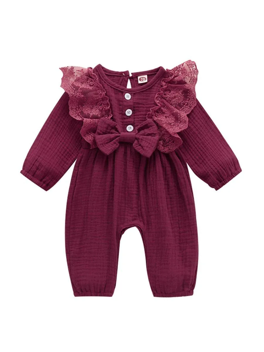 Lace Bow Bodysuit