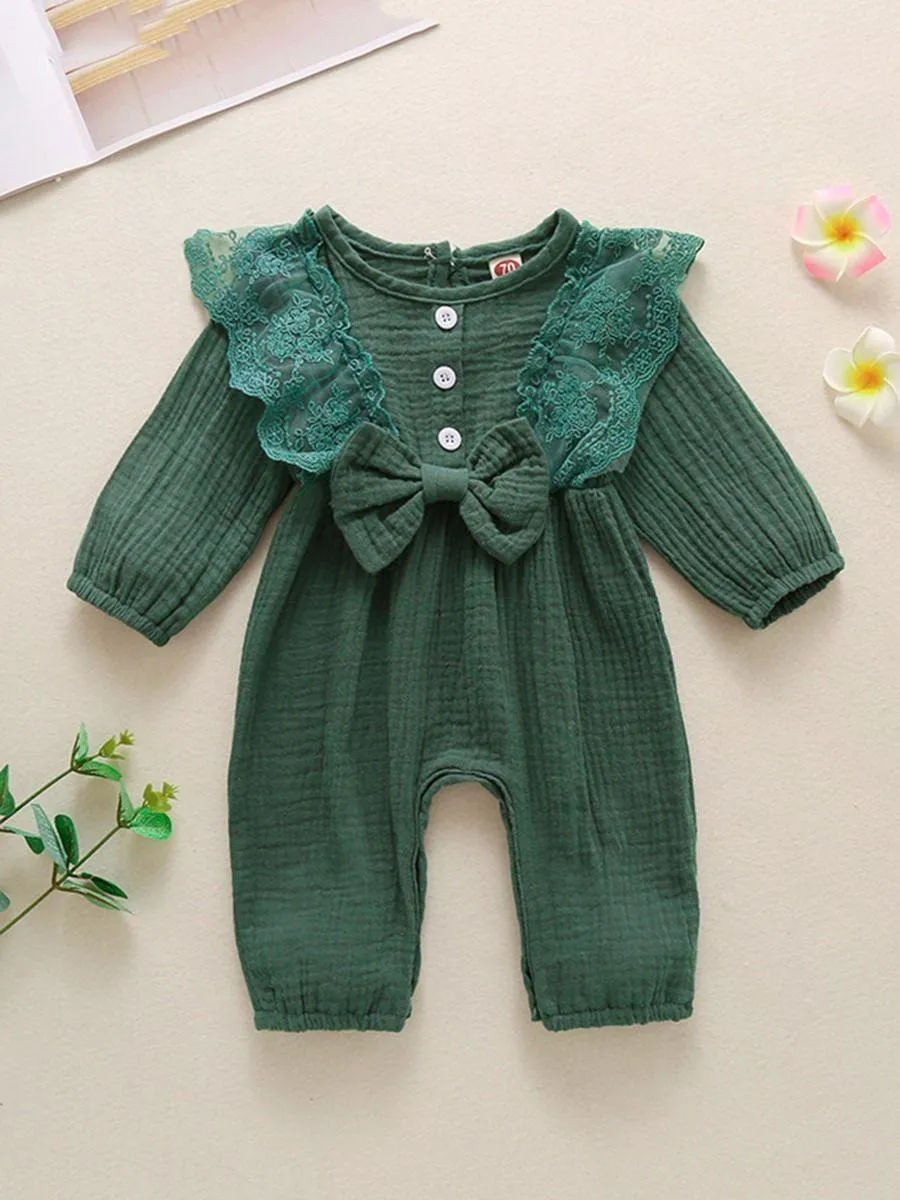Lace Bow Bodysuit