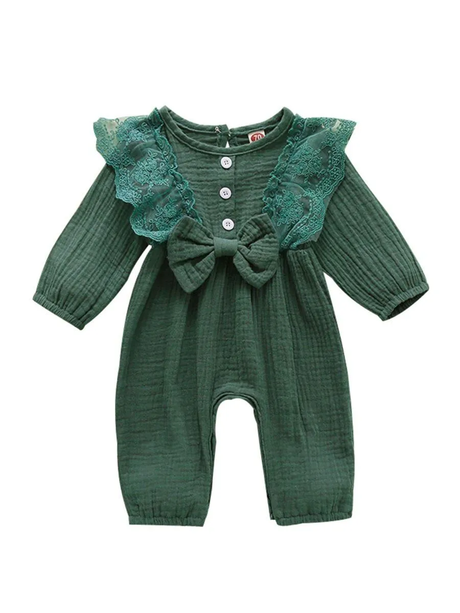 Lace Bow Bodysuit