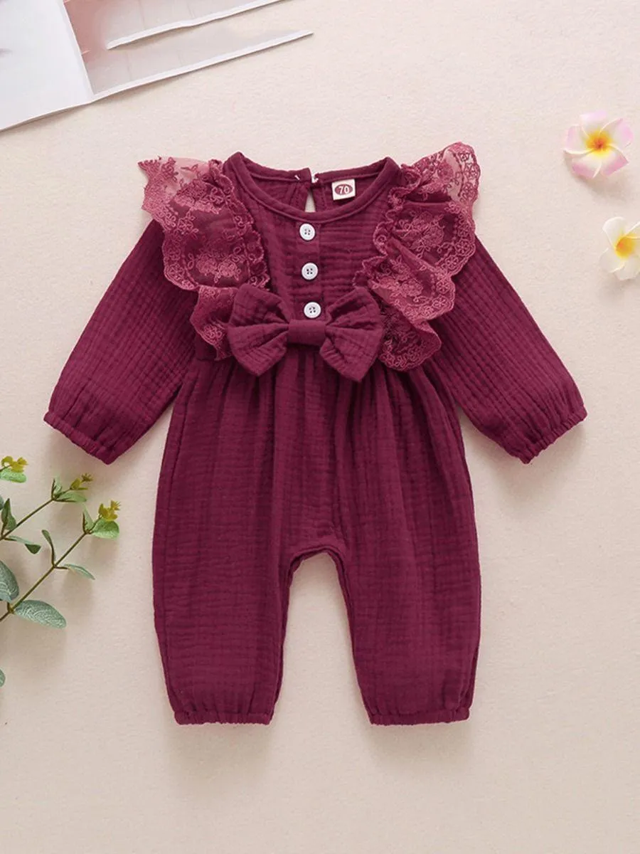Lace Bow Bodysuit