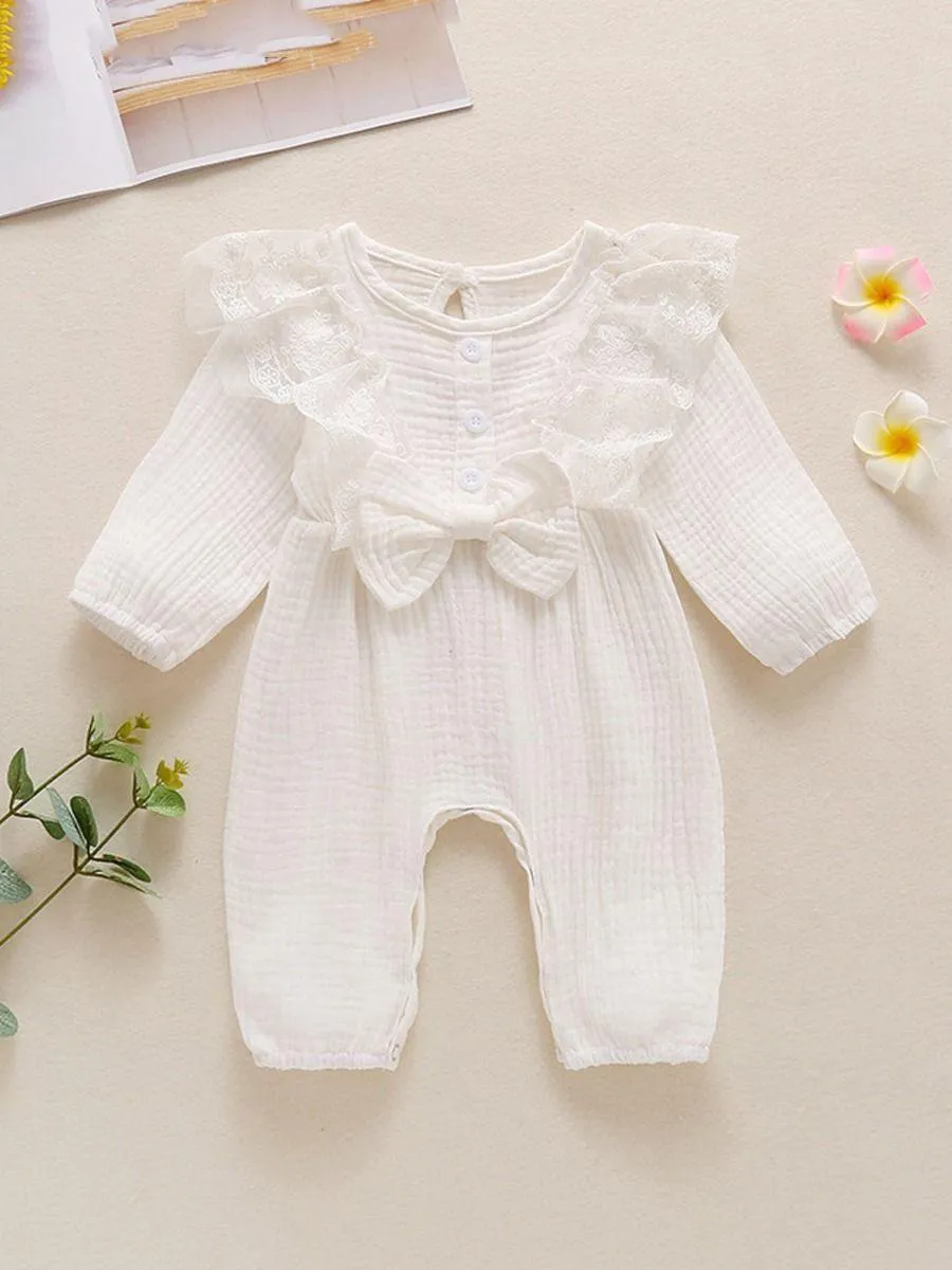 Lace Bow Bodysuit