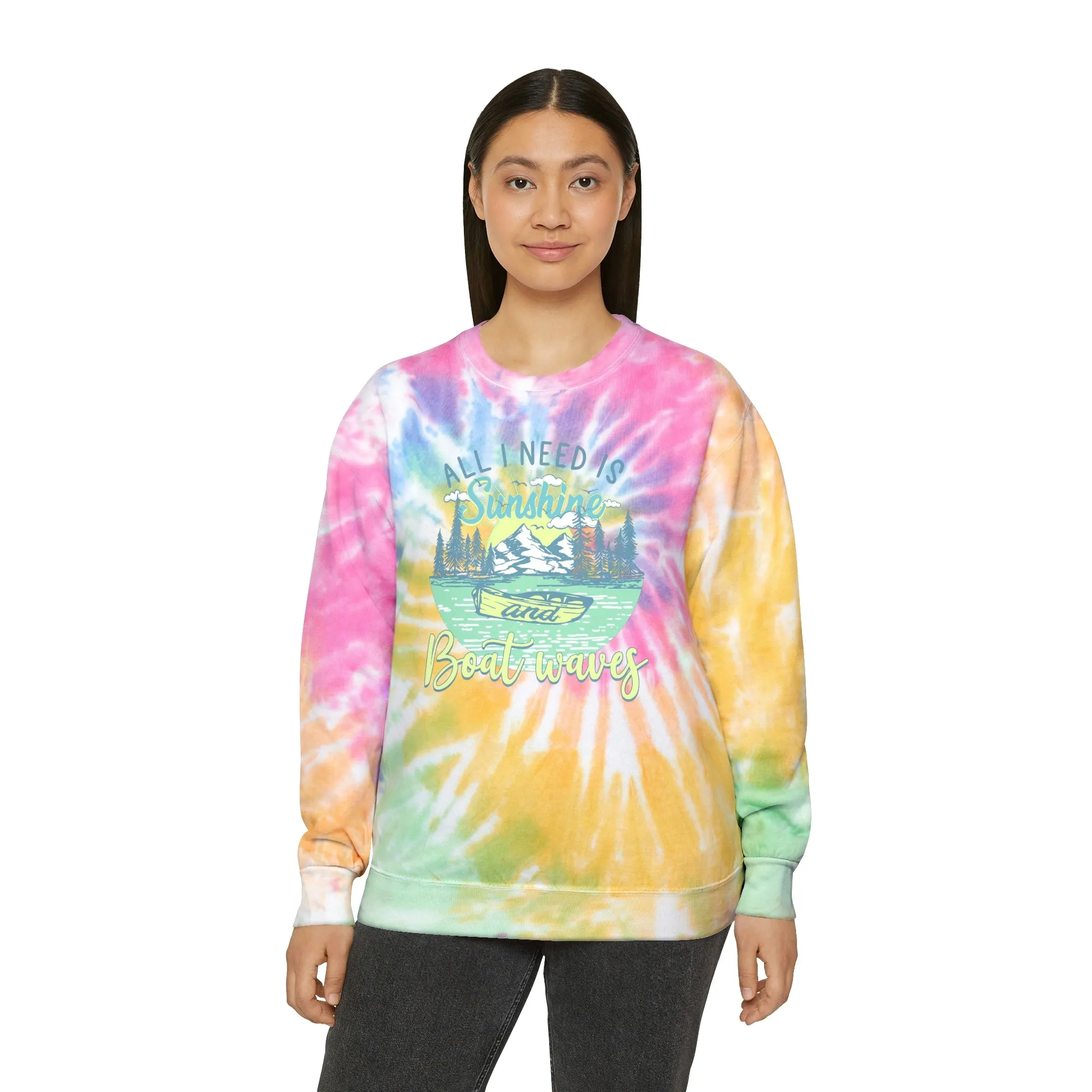 LAKE SWEATSHIRT / TIE DYE LAKE SWEATSHIRT / LAKE TIE DYE SHIRT / LAKE CREWNECK / TIE DYE LAKE CREWNECK / LAKE LOVER GIFTS