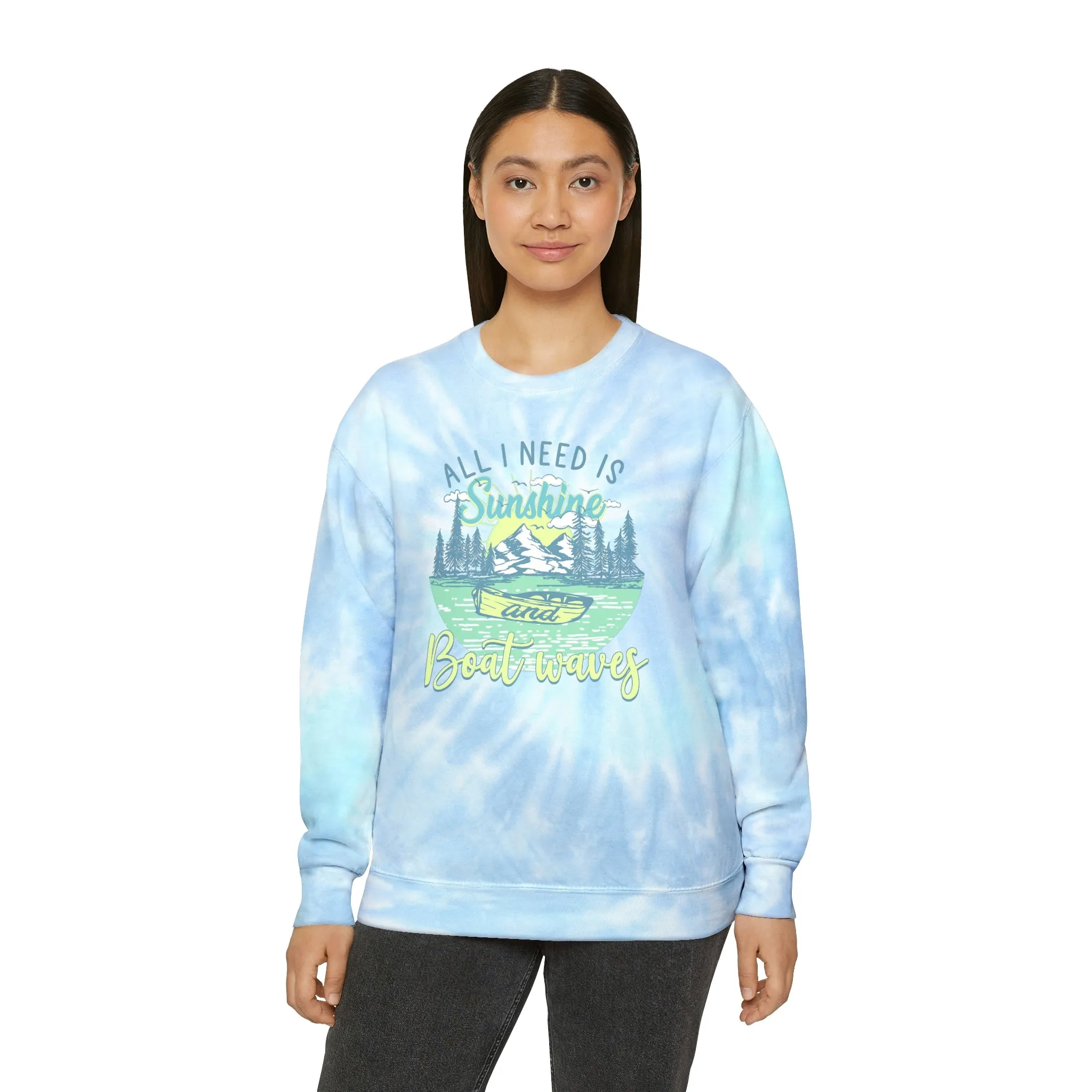 LAKE SWEATSHIRT / TIE DYE LAKE SWEATSHIRT / LAKE TIE DYE SHIRT / LAKE CREWNECK / TIE DYE LAKE CREWNECK / LAKE LOVER GIFTS