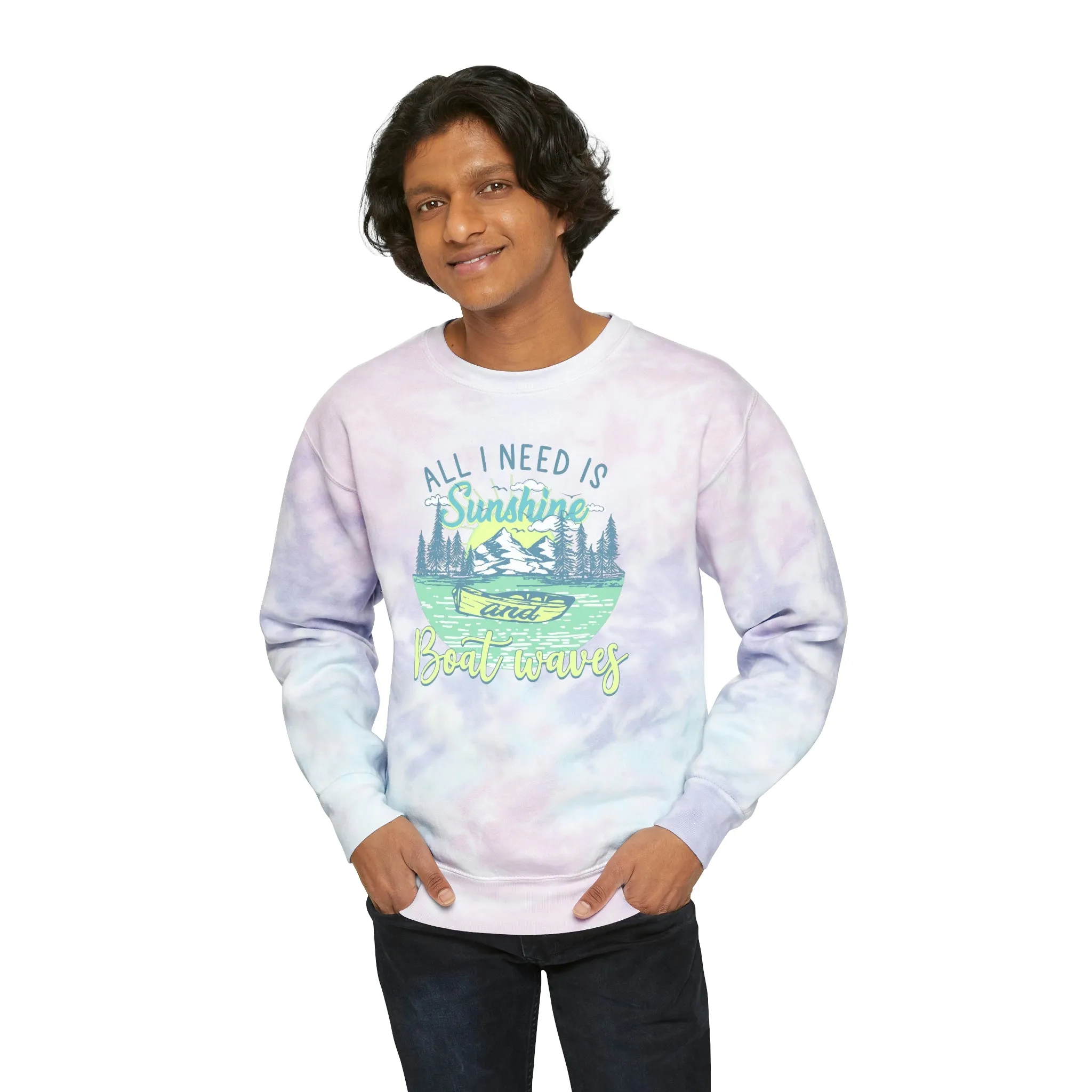 LAKE SWEATSHIRT / TIE DYE LAKE SWEATSHIRT / LAKE TIE DYE SHIRT / LAKE CREWNECK / TIE DYE LAKE CREWNECK / LAKE LOVER GIFTS