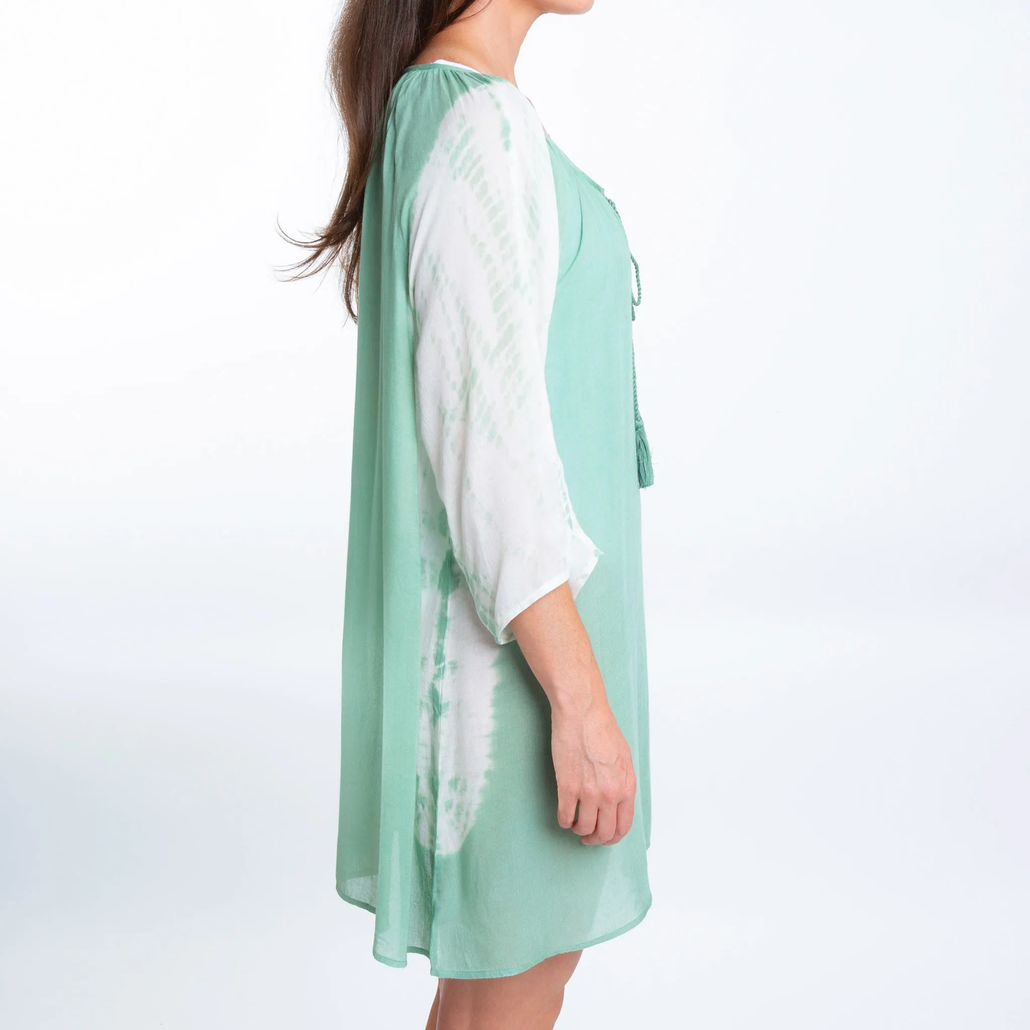 Larsa Raglan Tie Dye  Cover Up