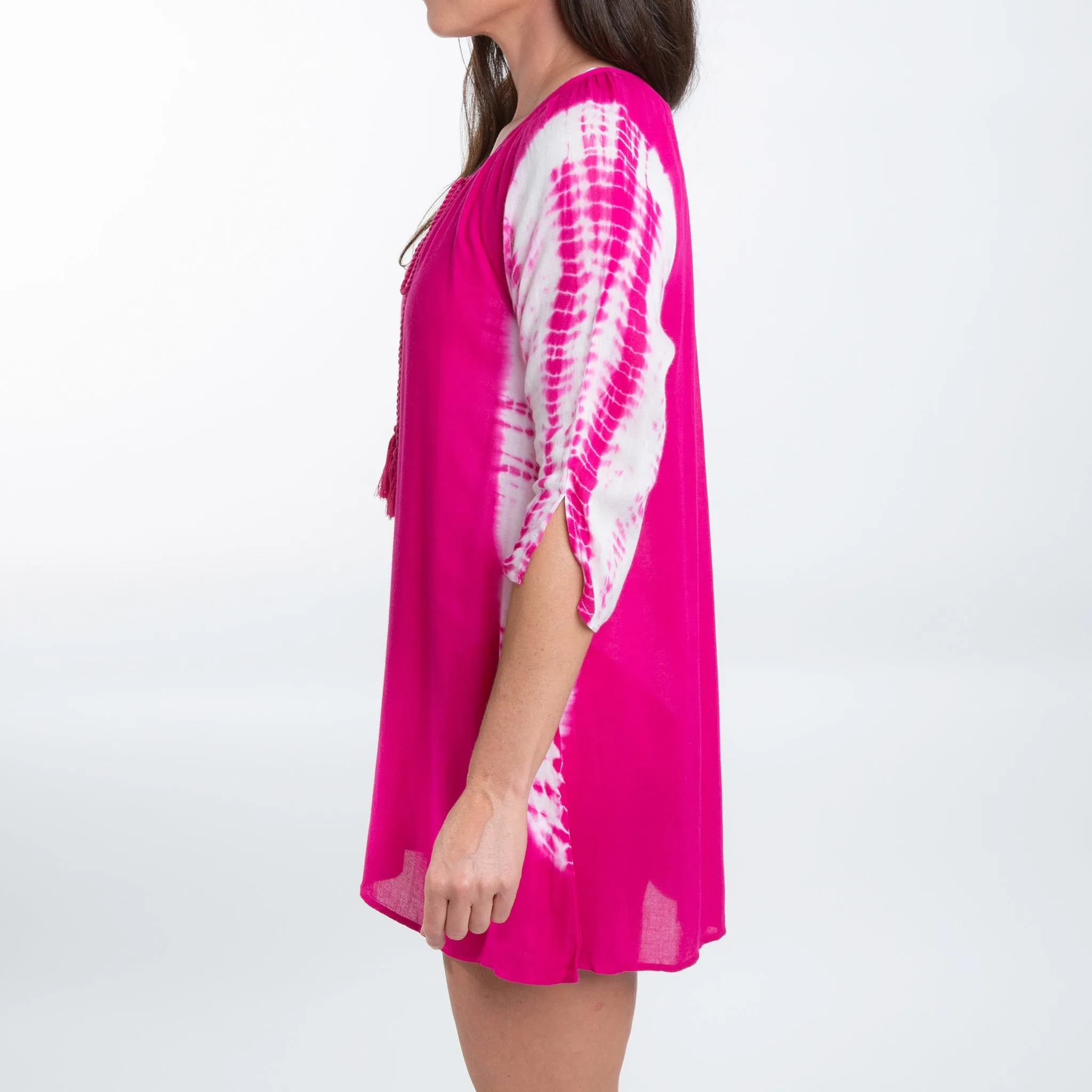 Larsa Raglan Tie Dye  Cover Up