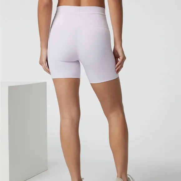 Lavender Vuori Biker Shorts