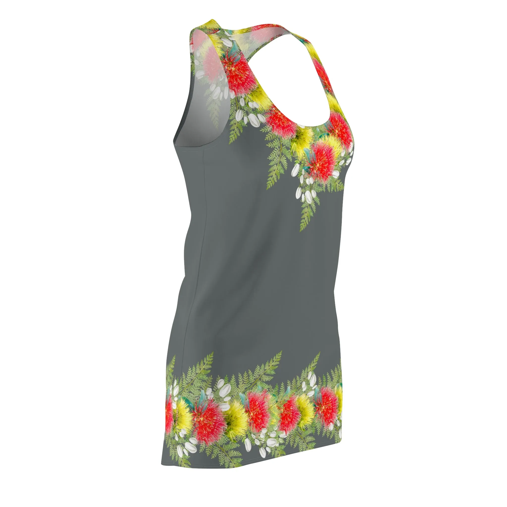 Lehua Blossoms-Women's Racerback Dress