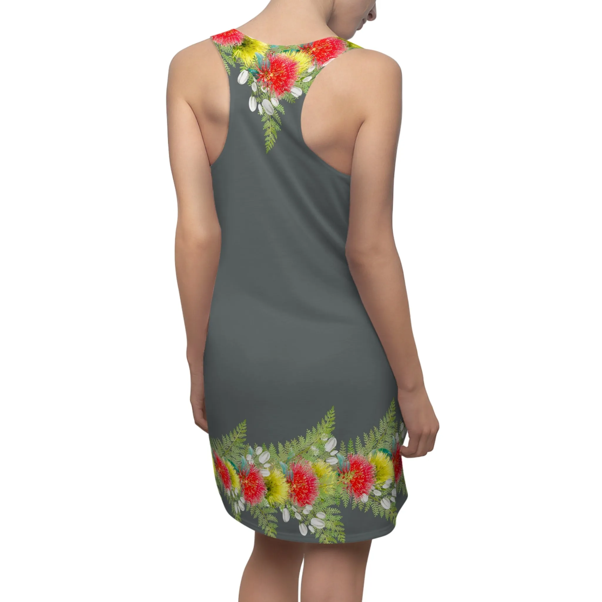 Lehua Blossoms-Women's Racerback Dress