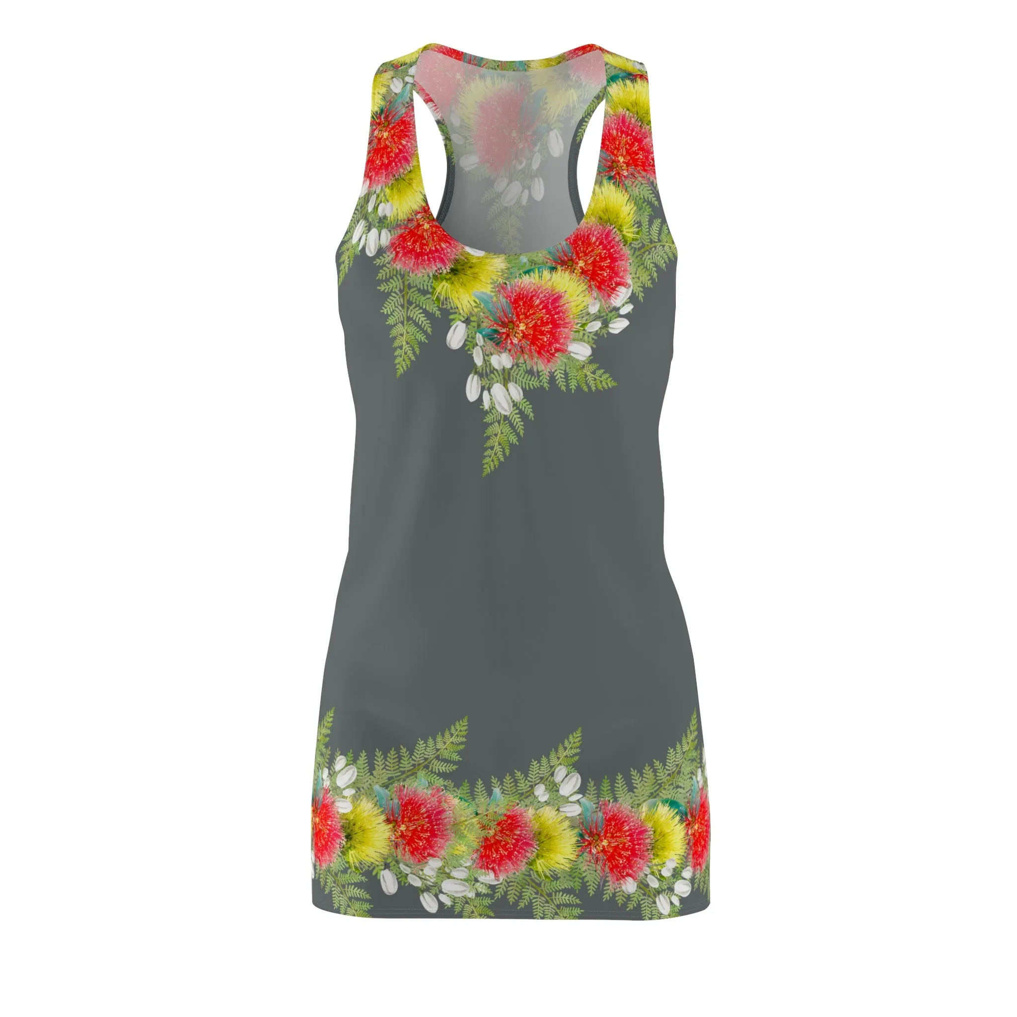 Lehua Blossoms-Women's Racerback Dress