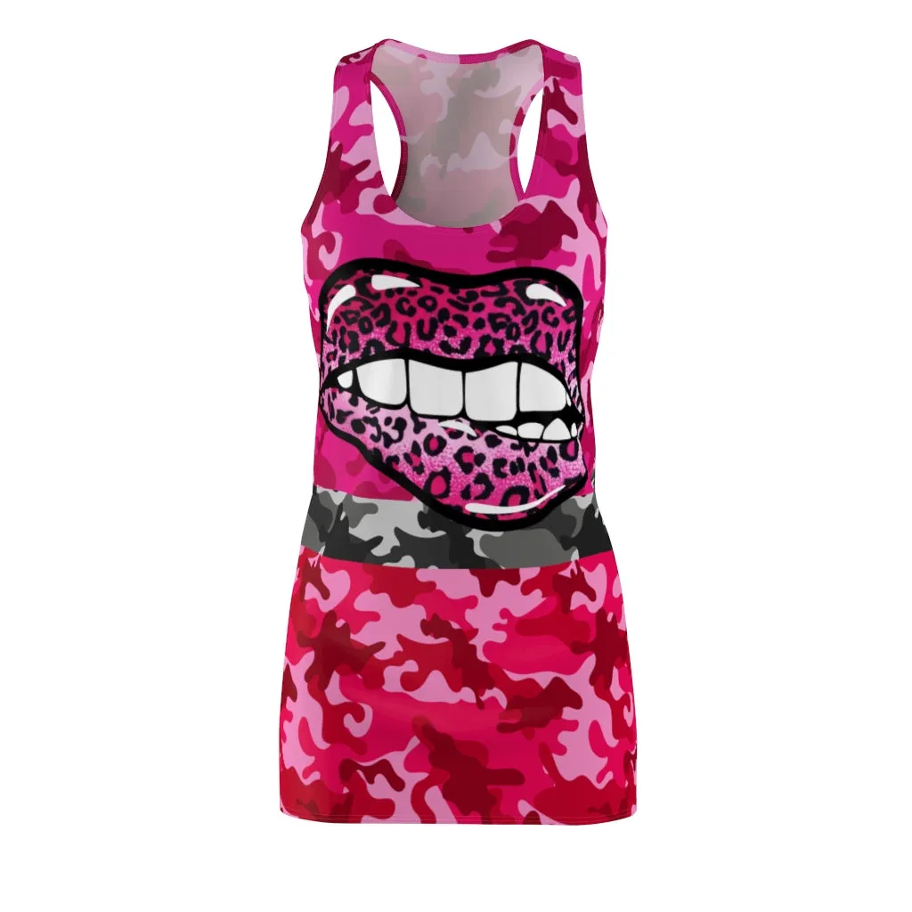 Leopard Flash Racerback Dress