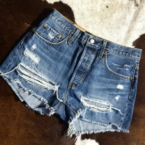Levi’s High Rise 501 Jean Shorts