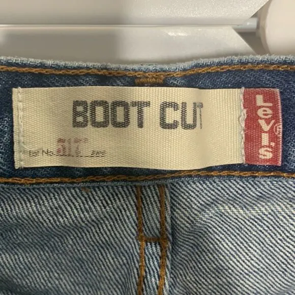 Levi’s High Waist Cut Off Distressed Jean Shorts
