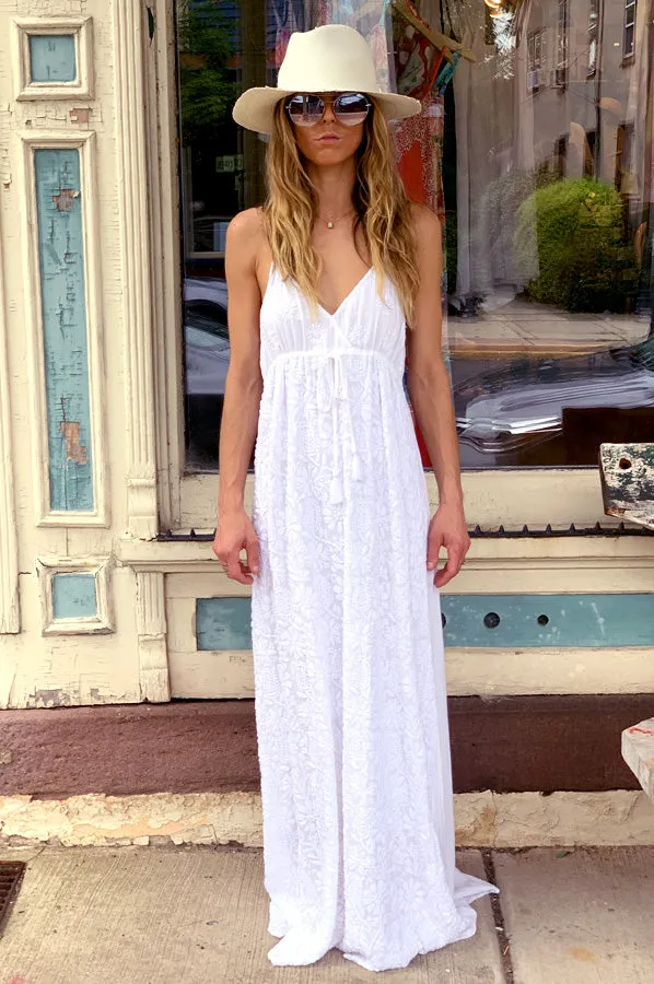 Lilly Maxi Dress - White