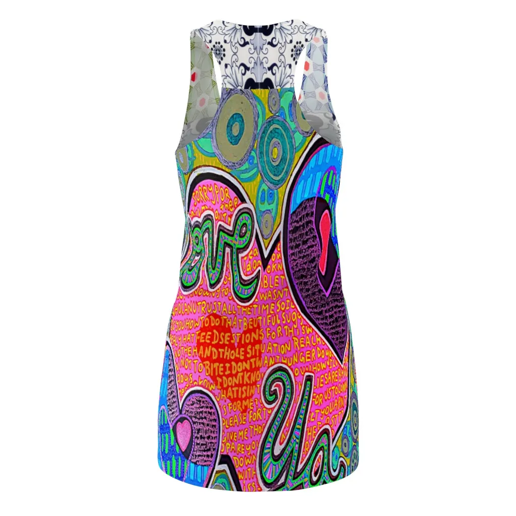 Limited Edition | Art |Mr Hydde - Love Ya Babe Racerback Dress