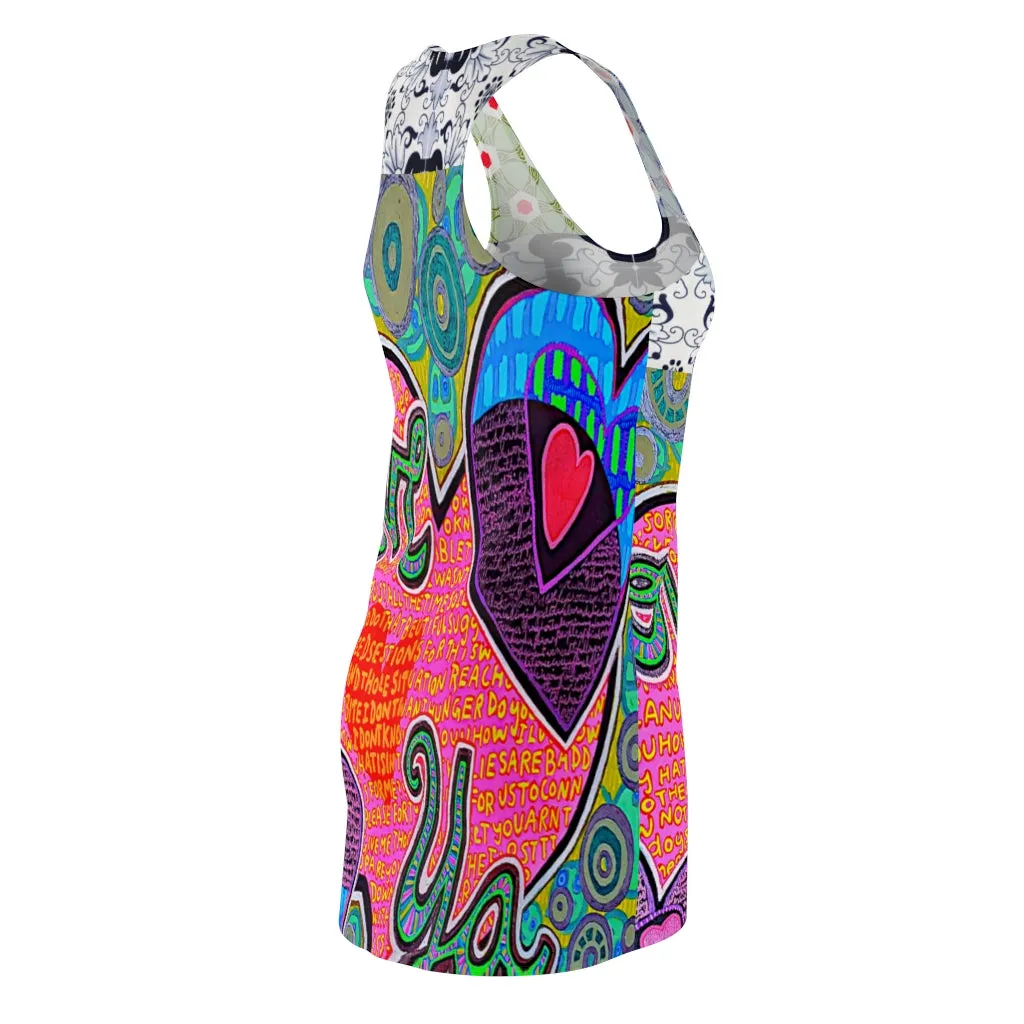 Limited Edition | Art |Mr Hydde - Love Ya Babe Racerback Dress