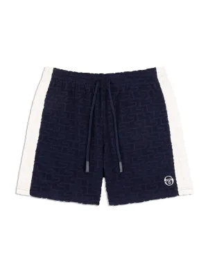 Livata Monogram Short- Maritime Blue