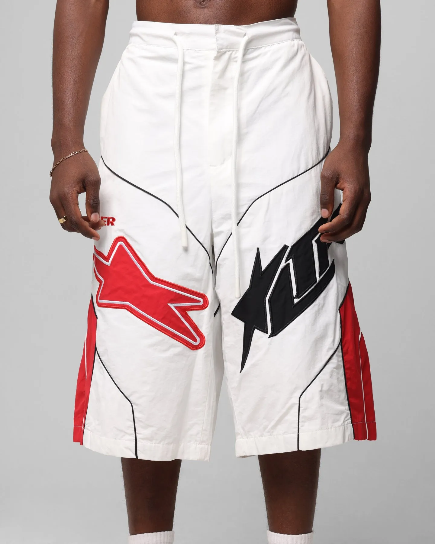 Loiter Motocross Shorts White