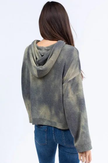 Long Sleeve Tie Dye Hoodie