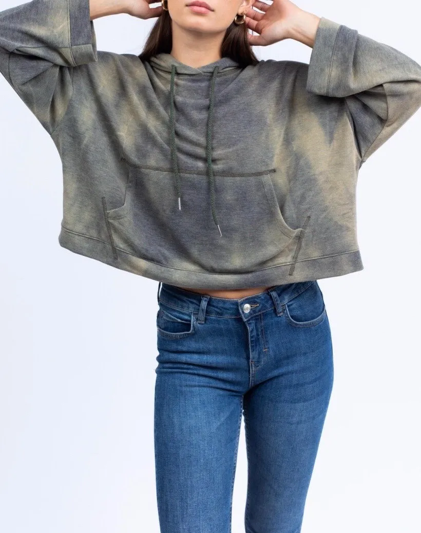 Long Sleeve Tie Dye Hoodie