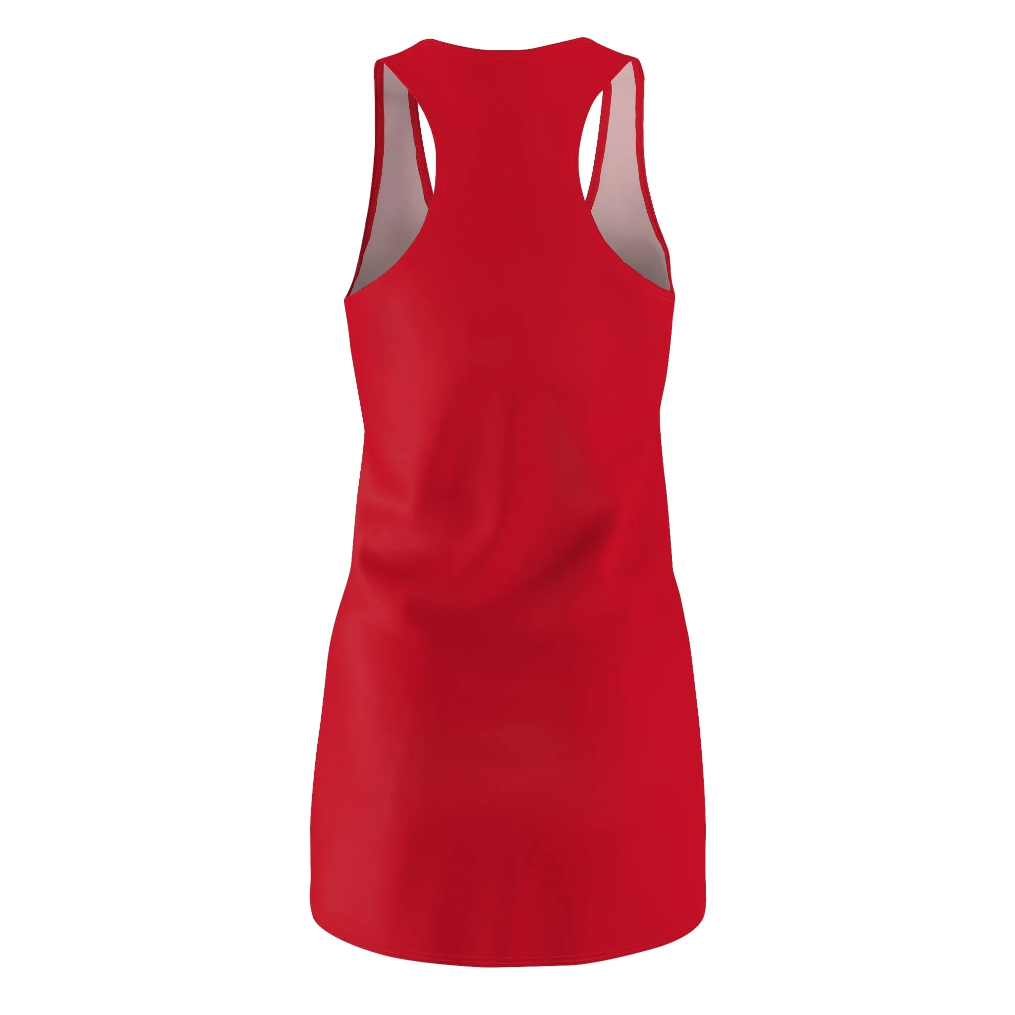 Longhorn and Stars, Western, Cowgirl, Women's Cut & Sew Racerback Dress (AOP)