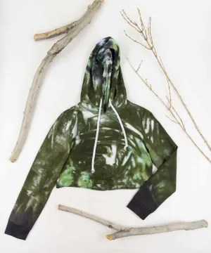 Lorelei Tie Dye Hoodie Crop Top